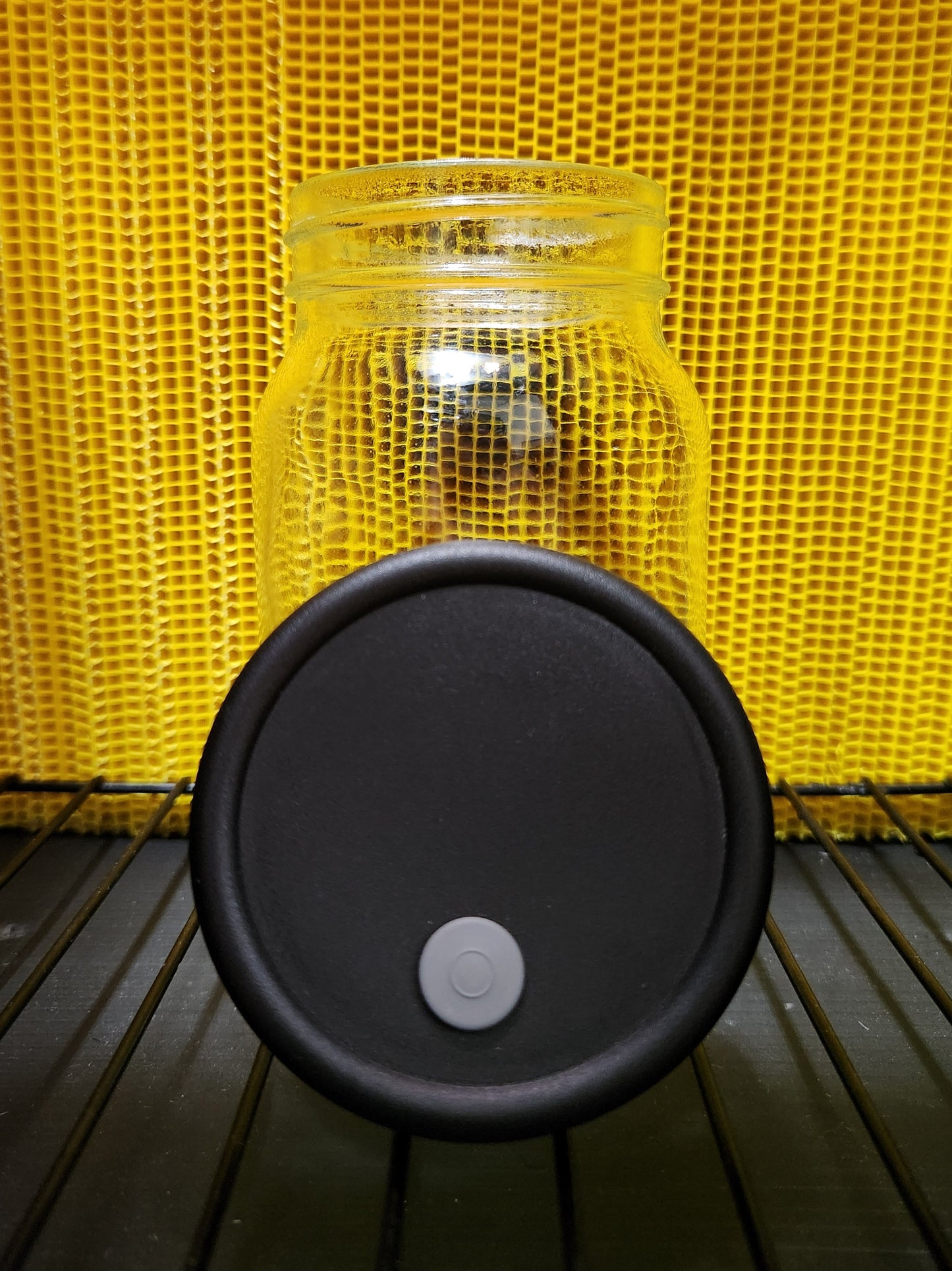 Set of 6 Sealed LC Jar/Lid Kit (500 ml) - Injection Port