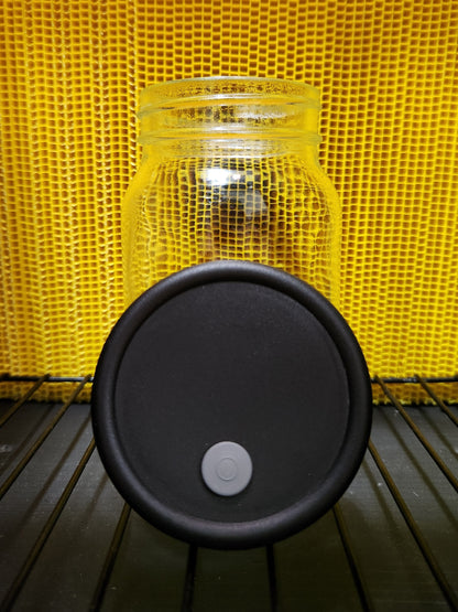 Set of 6 Sealed LC Jar/Lid Kit (500 ml) - Injection Port