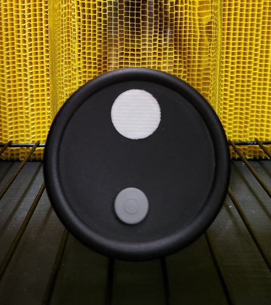 Single Vented LC Jar Lid (Regular Mouth)- Injection Port & Filter